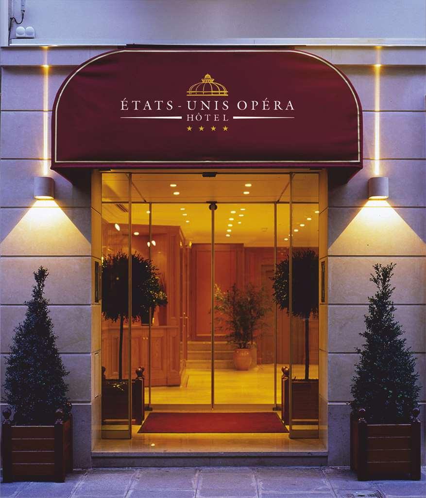 Hotel Etats Unis Opera Paryż Zewnętrze zdjęcie